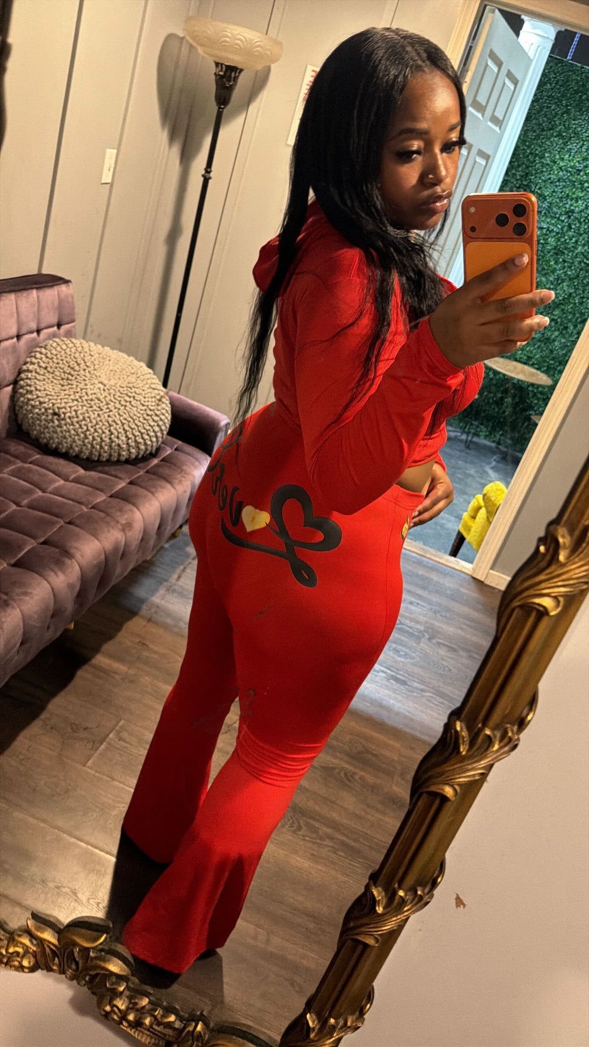 Red Lounge Set